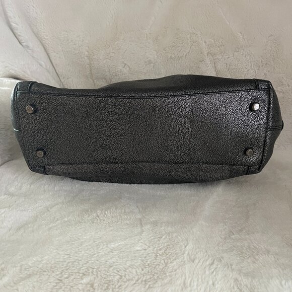 Coach EDIE 31 Metallic Silver/Gunmetal SHOULDER BAG F36503 - Picture 8 of 16